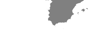 Spagna mappa vettoriale